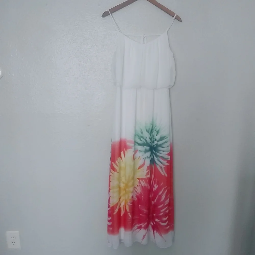 Bisou Bisou 6 Michele Bohbot Resortwear Tropical Maxi Dress - Picture 5 of 8